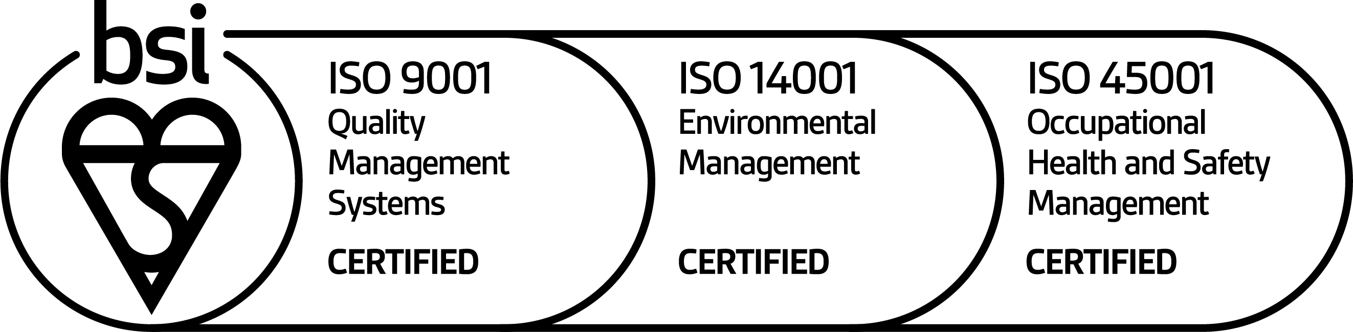 ISO 9001 • 45001 • 14001